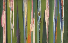 Marian Bogusz, Composition, 1956, huile sur toile