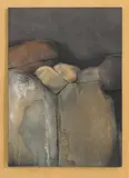 Francisco Farreras, Composition, 1992, technique mixte (collage sur bois peint) signé et daté