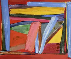 Alain Clément, Sans titre, 1991, huile sur panneau
