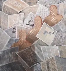 Juan Martinez, Ambiente de Pablo, 1983, acrylique sur toile