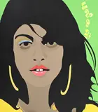 Brian Alfred, Mia, 2009, acrylique sur toile