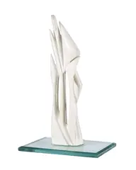 Pablo Atchugarry, Sans titre, 1995, sculpture en marbre de Carrare