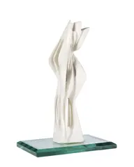 Pablo Atchugarry, Sans titre, 1995, sculpture en marbre de Carrare