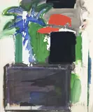 Roger Pfund, Hermann Hesse, 1976, huile sur toile