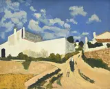 Georges Borgeaud, Solitude, 1969, huile sur toile