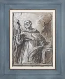Étienne Parrocel, Un saint tenant une croix