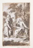 Étienne Parrocel, Christ et la Samaritaine au puits