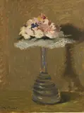Basilēs Phōtiadēs, Bouquet Louis-Philippe, huile sur carton