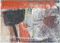 Cesare Lucchini, Sans titre, 1996, huile sur papier