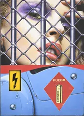 Peter Klasen, Face behind Fence / Fuego, 2007, transfert photographique sur toile