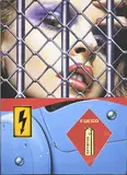 Peter Klasen, Face behind Fence / Fuego, 2007, transfert photographique sur toile