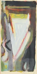 Bram van Velde, Composition XIV / Composition III, 1973, lithographie en couleurs
