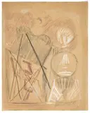 Le Corbusier, Nature morte aux verres et à la lanterne