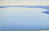 Marcel Victor D'Eternod, Vue du lac, 1919, huile sur toile