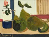 Georges Borgeaud, Les poires, 1978, huile sur toile