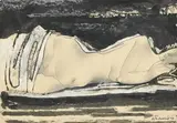 Rodolphe-Théophile Bosshard, Nu allongé