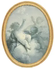 Jacob de Wit, Putti, c. 1740, huile sur toile