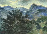 Nadia Benois, Paysage de montagne
