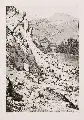 Max Klinger, Bergsturz, 1881, Aquatintaradierung