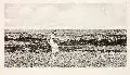 Max Klinger, Am Meer, 1881, Aquatintaradierung