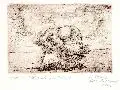 Pol Cassel, Ährenleserin, 1935, Radierung auf Bütten