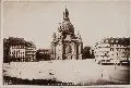 Ernst Sonntag, Dresden, Neumarkt mit Frauenkirche, 1884, Albuminabzug