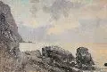 Ludwig von Hofmann, Italienische Felsküste (vor Capri?)