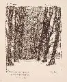 Otto Altenkirch, Alte Reinsberger Landstrasse, 1926, Lithographie