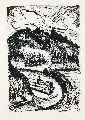 Landschaft im Taunus by Ernst Ludwig Kirchner, Lithographie, sold Sep 2007