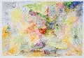 Abraham van Strij, Gelb bricht sich Bahn, 1990, Aquarell
