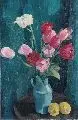 Georg Erler, Stilleben mit Zitronen, Um 1930, Öl auf Leinwand