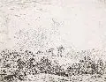 Karel Dujardin, Landschaft - Blatt 11, 1658, Radierung