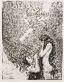 Max Klinger, Zelt, II. Nr. 41 - Gefunden, 1915, Aquatintaradierung
