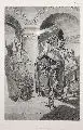 Sagenillustration by Richard Ernst Keppler, Um 1900, Federzeichnung in Tusche, laviert, sold Jun 2007