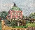 Julius Otto Fritzsche, Moritzburg, Fasanenschlößchen, Um 1930, Öl auf Leinwand