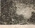 Johann Barnes, Vue de la Montagne de Lilienstein en Saxe, Um 1770, Radierung und Kaltnadel nach einem Gemälde Adrian Zinggs