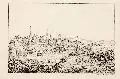 Ludwig Richter, Bautzen und die Ortenburg, 1820, Radierung aus dem Zyklus "70 Malerische An- und Aussichten der Umgegend von Dresden"