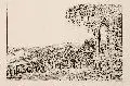 Ludwig Richter, Das Schloss Siebeneichen, 1820, Radierung aus dem Zyklus "70 Malerische An- und Aussichten der Umgegend von Dresden"
