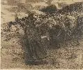 Losbruch by Käthe Kollwitz, 1902, Radierung, sold Mar 2007