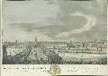 Grigorij Anikjeitsch Katschaloff, Vue de l' Amiranté et les Environs, Altkolorierter Kupferstich nach einem Gemälde M