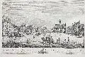gen. Canaletto Bernardo Bellotto, Vue de la Place de la Ville neuve de Dresde, Radierung