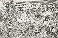 Albrecht Durer, Landschaft mit Kanone, 1518, Radierung