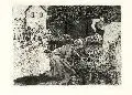 Margarethe Geibel, Topfmarkt, 1908, Radierung