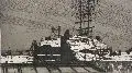 Schneedächer mit Telefonstand by Richard Müller, 1899, Radierung, sold Sep 2006