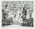 Hugo Bürkner, Tanzliedchen, 1854, Radierung
