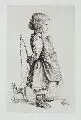 Hugo Bürkner, Der tapfere Hans, 1859, Radierung