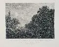 Moritz Veith, Partie bey der Friedrichs Brücke in Friedrichstadt Dresden, Um 1830, Kupferstich nach einer Zeichnung von Oehme