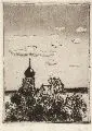 Hermann Struck, Kirche am Ammersee, Radierungen