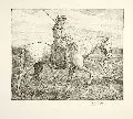 Hans Thoma, Parzival, 1920, Radierung