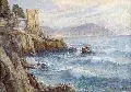 Max Usadel, Küste von Capri, Um 1910, Öl auf Leinwand